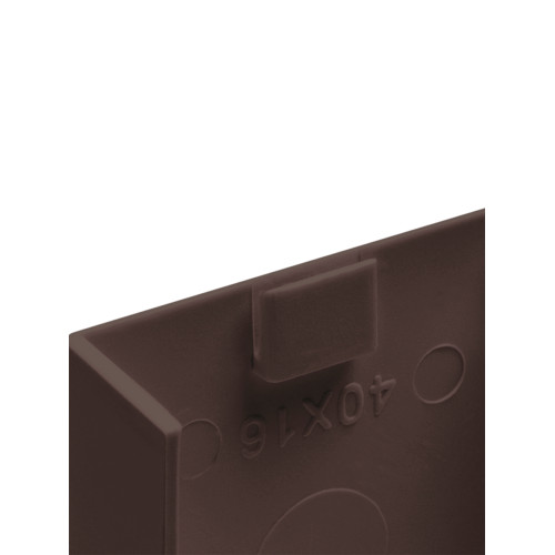Поворот на 90 гр. КМП 40x16 бук (4 шт./комп.) TDM