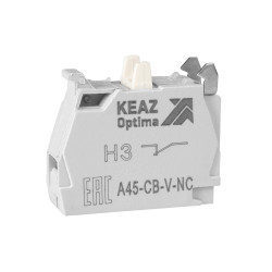 Контактный блок OptiSignal D22 A45-CB-V-NC 1НЗ винтовой зажим ZBE102