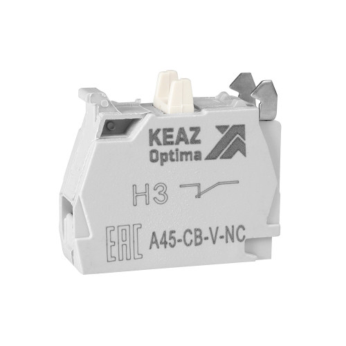 Контактный блок OptiSignal D22 A45-CB-V-NC 1НЗ винтовой зажим ZBE102