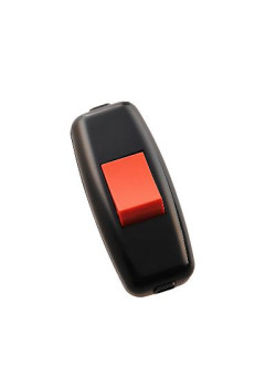 Выключатель для бра Accessories навесной черн./красн. LEZARD 715-1121-611