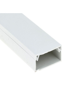 Канал каб. (80x60) (8 м) белый EKF-Plast