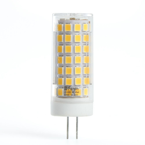 Лампа светодиодная Feron LB-434 G4 9W 175-265V 6400K Лампа светодиодная Feron LB-434 G4 9W 175-265V 6400K