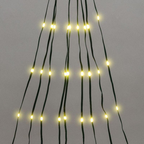 Гирлянда светодиодная из росы с макушкой на елку 9 нитейх2м 200LED тепл. бел. эффект водопада 230В Neon-Night 315-896 Гирлянда светодиодная из росы с макушкой на елку 9 нитейх2м 200LED тепл. бел. эффект водопада 230В Neon-Night 315-896