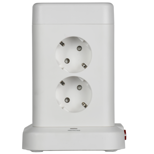 Удлинитель У08K 8 мест 2P+PE 1,5м 3х1,0мм2 16А/250В USB A+C 20Вт белый DOMINIC IEK Удлинитель У08K 8 мест 2P+PE 1,5м 3х1,0мм2 16А/250В USB A+C 20Вт белый DOMINIC IEK