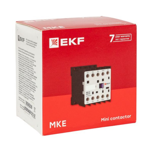 Контактор МКЭ-1 6А 1NO 24В AC EKF Контактор МКЭ-1 6А 1NO 24В AC EKF