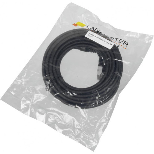 Патч-корд Lanmaster LAN-PC45/S5E-7.0-BK FTP вилка RJ-45-вилка RJ-45 кат.5е 7м чёрный LSZH (уп.:1шт) Патч-корд Lanmaster LAN-PC45/S5E-7.0-BK FTP вилка RJ-45-вилка RJ-45 кат.5е 7м чёрный LSZH (уп.:1шт)