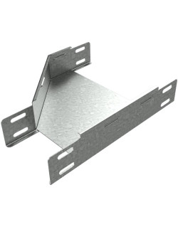 Переходник для лотка левый 100х100-200 сталь 1мм PD100-100-200-L КМ LO3610