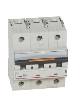 Авт.выкл.DX3 3П D32А 25кА