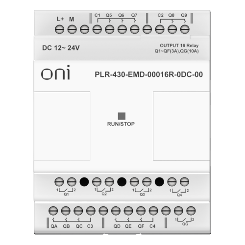 ПЛК 430 Модуль расширения входов выходов 16 RO 24В DC ONI