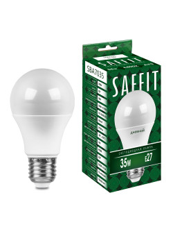Лампа светодиодная SAFFIT SBA7035 Шар E27 35W 230V 6400K