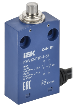 Выключатель концевой C6N-111 толкатель IP67 IEK