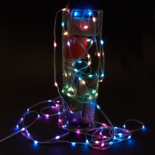 Гирлянда линейная Feron CL593 Smart, 10м USB + Пульт ДУ RGB, прозрачный шнур Гирлянда линейная Feron CL593 Smart, 10м USB + Пульт ДУ RGB, прозрачный шнур