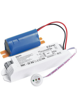 Блок аварийного питания для светильников Feron EK40 до 40W подключение 