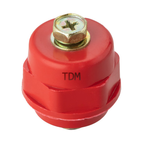 Изолятор SM25 силовой Н25хD27хМ6мм с болтом TDM