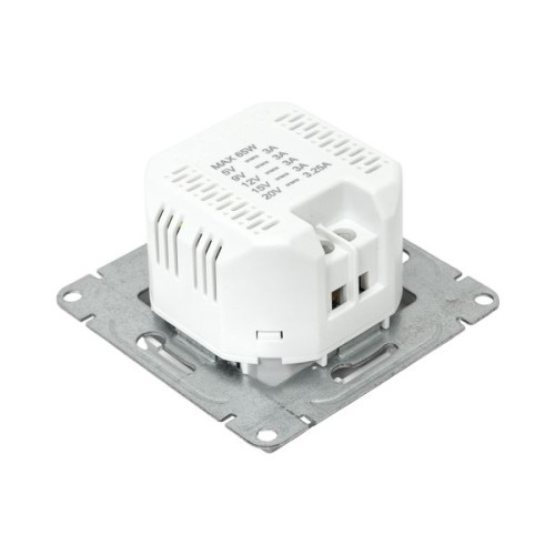 Механизм розетки USB-С, быстрая, алюм. Эпика EKF