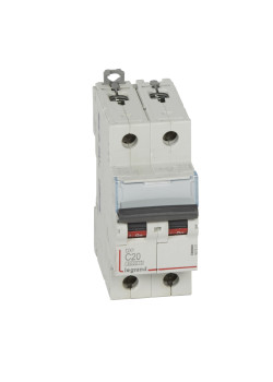 Авт.выкл.DX3 2П С20A 6000/10kA LEGRAND
