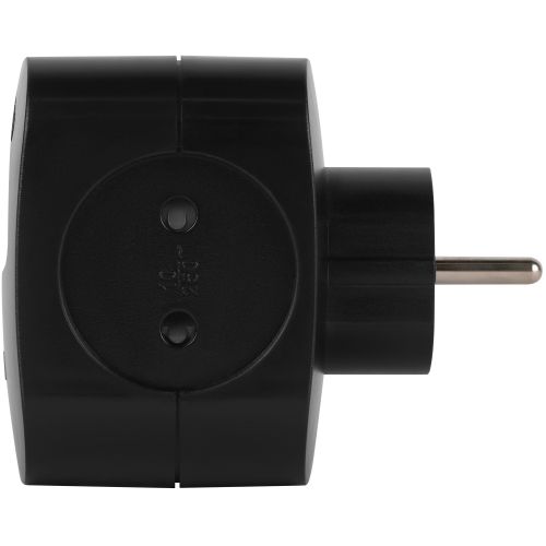 Разветвитель 4-м SP-4-3USBAC-B + 3 USB A+C со шторками 10А чер. Эра Б0069084 Разветвитель 4-м SP-4-3USBAC-B + 3 USB A+C со шторками 10А чер. Эра Б0069084