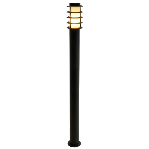 Светильник садово-парковый Feron DH047-1100, Техно столб, 18W E27 230V, черный Светильник садово-парковый Feron DH047-1100, Техно столб, 18W E27 230V, черный