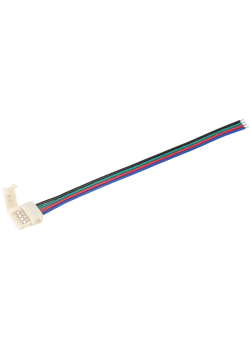 Коннектор 3шт RGB 10мм (15см-разъем) IEK