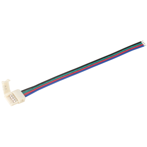 Коннектор 3шт RGB 10мм (15см-разъем) IEK