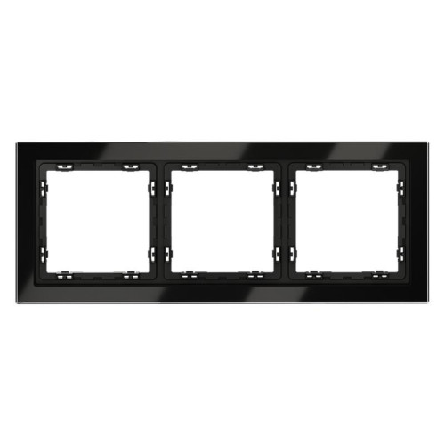 Рамка 3-м S70 стеклян. черн. Voltum VLS110308 Рамка 3-м S70 стеклян. черн. Voltum VLS110308
