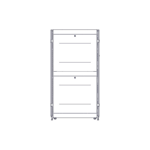Шкаф Systeme Electric, серия Uniprom, 42U-600/1070, боковые панели 4шт, черный Шкаф Systeme Electric, серия Uniprom, 42U-600/1070, боковые панели 4шт, черный