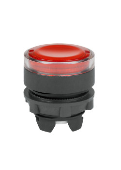 Головка кнопки OptiSignal D22 A5-PL-4 с подсветкой красная пластик ZB5AW343