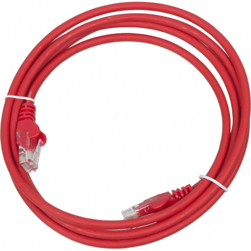 Патч-корд Lanmaster LAN-PC45/U5E-2.0-RD UTP RJ-45 вил.-вилка RJ-45 кат.5E 2м красный LSZH (уп.:1шт) Патч-корд Lanmaster LAN-PC45/U5E-2.0-RD UTP RJ-45 вил.-вилка RJ-45 кат.5E 2м красный LSZH (уп.:1шт)