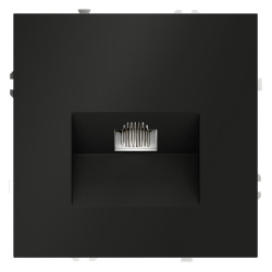 Розетка компьютерная 1-м СП S70 RJ45 кат.6 механизм черн. матов. Voltum VLS060108