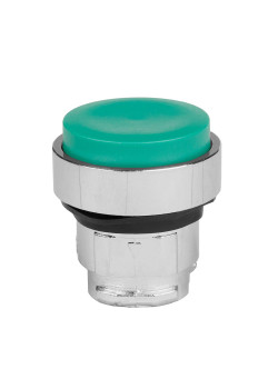 Головка кнопки OptiSignal D22 A4-PJ-3 с выступ толк зеленая металл ZB4BL3