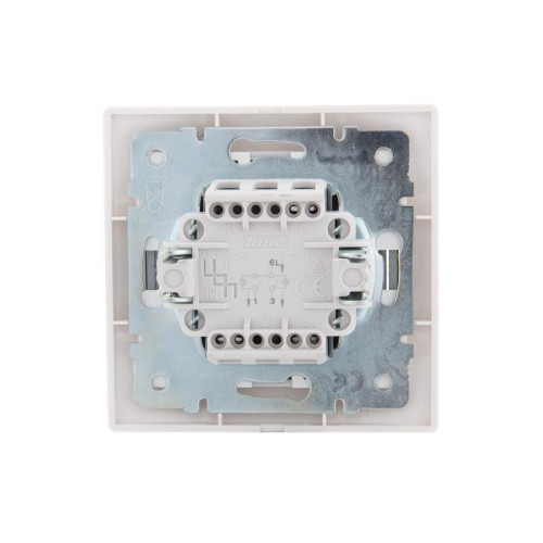 Выключатель 2-кл. СП Mira 10А IP20 с подсветкой с сер. вставкой бел. LEZARD 701-0215-112 Выключатель 2-кл. СП Mira 10А IP20 с подсветкой с сер. вставкой бел. LEZARD 701-0215-112