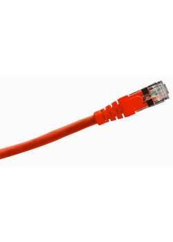 Шнур коммутационный RJ 45 - категория 6a - S/FTP - LSZH - экранированный - 3 м - красный