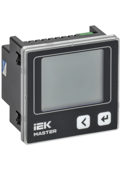 Вольтметр цифровой щитовой однофазный RS-485 72х72 LCD MASTER IEK