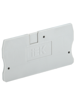 Заглушка для КПИ 2в-6 серая IEK