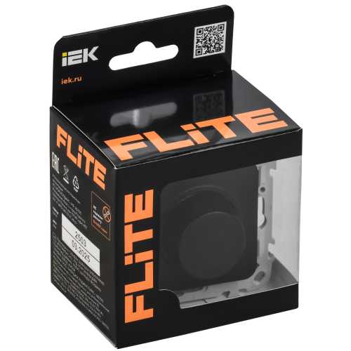 FLITE Светорегулятор проходной 1-10В 40мА СС36-5-1-ФлЧ черный IEK FLITE Светорегулятор проходной 1-10В 40мА СС36-5-1-ФлЧ черный IEK