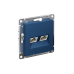 ATLASDESIGN РОЗЕТКА двойная компьютерная RJ45+RJ45 кат. 5e, механизм, АКВАМАРИН ATLASDESIGN РОЗЕТКА двойная компьютерная RJ45+RJ45 кат. 5e, механизм, АКВАМАРИН