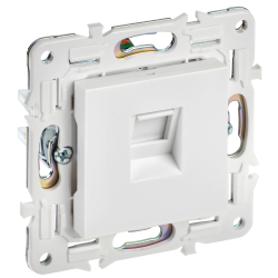 SKANDY Розетка компьютерная RJ45 кат.5E SK-K01W арктический белый IEK