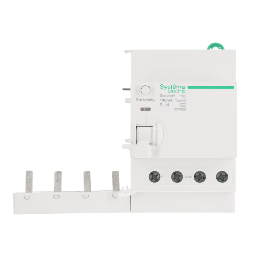 Systeme9 Блок диф. тока (БДТ) 63A 4P 100мА Тип-AC 400В Systeme9 Блок диф. тока (БДТ) 63A 4P 100мА Тип-AC 400В