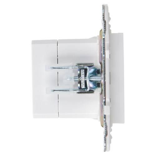 SKANDY Розетка USB A+C 18Вт SK-R13W арктический белый IEK SKANDY Розетка USB A+C 18Вт SK-R13W арктический белый IEK