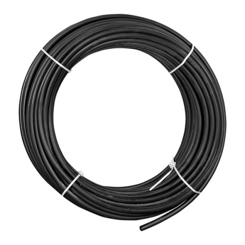 Труба гладкая ПНД жест. d25 мм (100 м) черн. EKF-Plast
