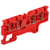 ARMAFIX Клемма пружинная CX4-4 четырехконтактная красная IEK ARMAFIX Клемма пружинная CX4-4 четырехконтактная красная IEK