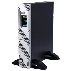 ИБП SRT-1500A, линейно-интерактивный, 1500ВА, 1350Вт, LCD, Rack/Tower, 8 розеток IEC320 C13 с резервным питанием, USB, RS-232, слот под SNMP карту, EPO, защита RJ45, ШхГхВ 428х563х84мм., вес 24кг./ UPS POWERCOM SRT-1500A, line-interactive, 1500VA, 1350W, 