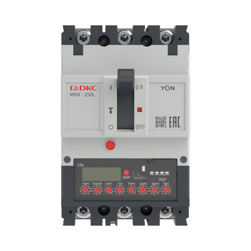 Авт. выкл. YON pro MNX250L 3P 250A 70kA при AC415V расц. ETA