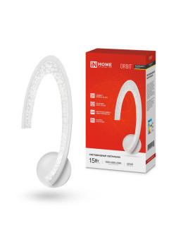 Светильник светодиодный ELEGANT ORBIT STEP COLOR 15Вт 3000-6500К 1200лм 230В бел. IN HOME 4690612051451