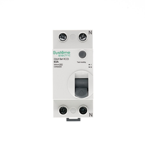 City9 Set ВДТ 63А 2P 300мА Тип-AC 230В City9 Set ВДТ 63А 2P 300мА Тип-AC 230В