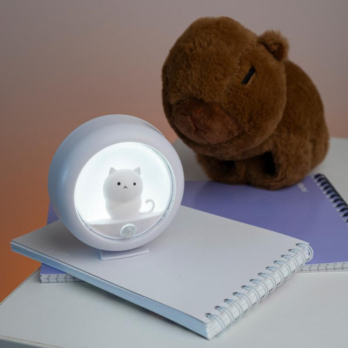 Светильник светодиодный TS8-CAT-SENS 1Вт 6500К IP22 ночник аккумулятор 400мА.ч датчик движения магнитное крепление с клеевым слоем JazzWay 5062016 Светильник светодиодный TS8-CAT-SENS 1Вт 6500К IP22 ночник аккумулятор 400мА.ч датчик движения магнитное крепление с клеевым слоем JazzWay 5062016