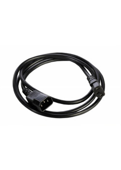 Шнур питания R-10-Cord-C13-C14-3 C13-С14 проводник. 3х1кв.мм 3м 220В 10А черн. Rem 892858