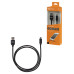 Дата-кабель, ДК 7, USB - micro USB, 1 м, тканевая оплетка, черный, TDM Дата-кабель, ДК 7, USB - micro USB, 1 м, тканевая оплетка, черный, TDM