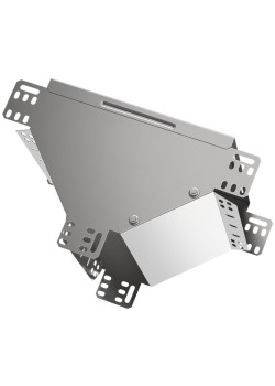 Ответвитель Т-образ. верт. вниз 80х400 IEK CLM50D-OVN-080-400