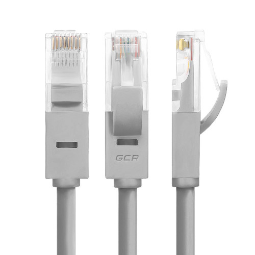 Greenconnect RJ45(m) - RJ45(m) Cat. 5e UTP  0.7м серый